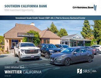 Plus de détails pour City National Bank | 10yr NNN w Annual I – Local commercial à vendre, Whittier, CA